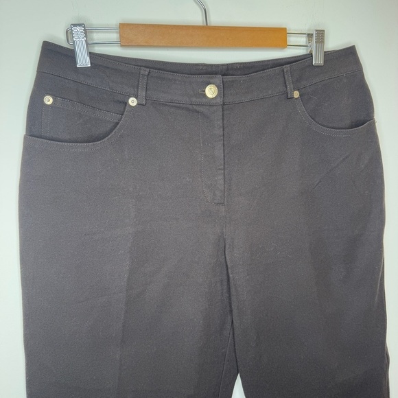 St. John Chocolate Brown Jeans Size 14 - Picture 4 of 8